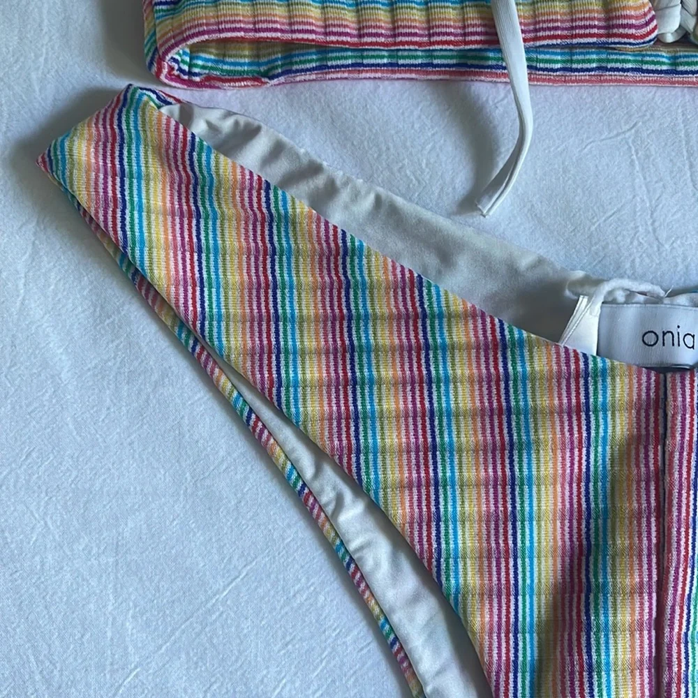 Onia rainbow bikini set